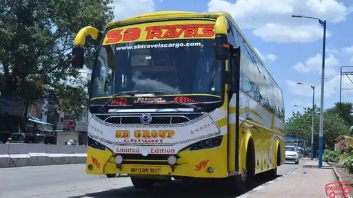 S B Travels Bus-Front Image
