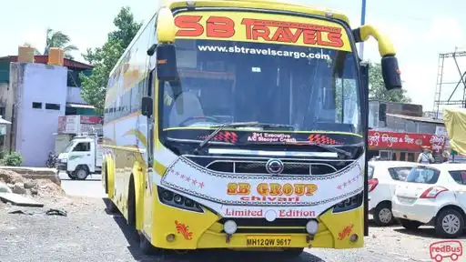 S B Travels Bus-Front Image