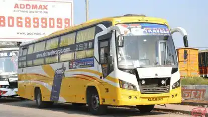 S B Travels Bus-Front Image