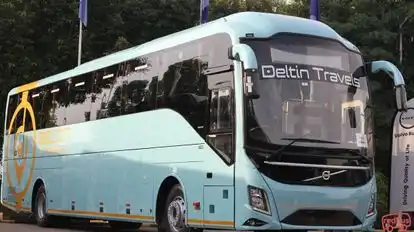 Deltin Travels Bus-Front Image