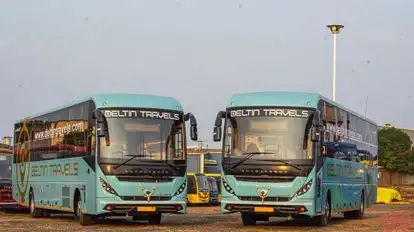 Deltin Travels Bus-Front Image