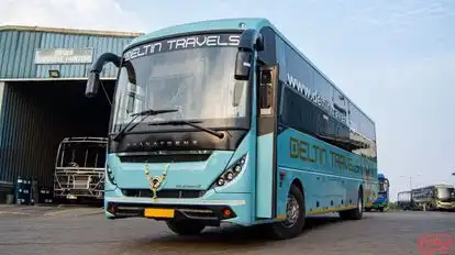 Deltin Travels Bus-Front Image