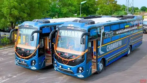 Chanakya Travels Agency Bus-Front Image