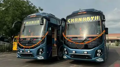 Chanakya Travels Agency Bus-Front Image