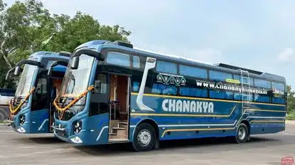 Chanakya Travels Agency Bus-Front Image