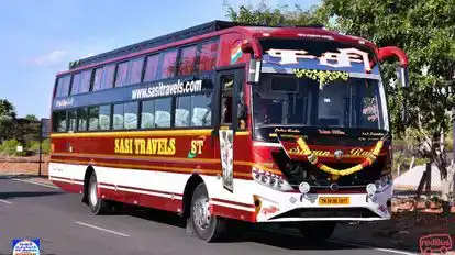 Sasi Travels Bus-Front Image