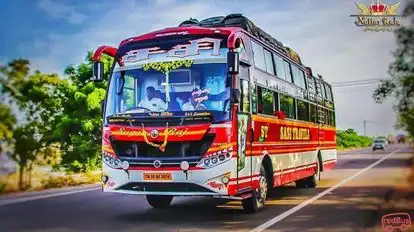 Sasi Travels Bus-Front Image
