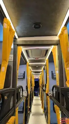 Harshika Tours and Travels Bus-Seats layout Image