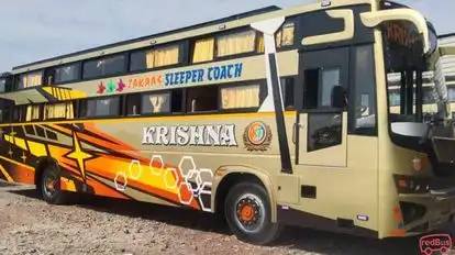 Krishna Travels Bus-Side Image