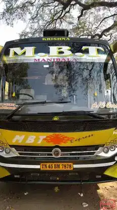 MBT TRAVELS Bus-Front Image