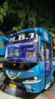 MBT TRAVELS Bus-Front Image
