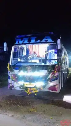 M L A TRAVELS Bus-Front Image