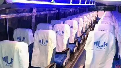 M L A TRAVELS Bus-Seats layout Image