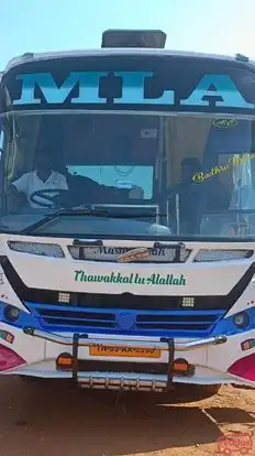 M L A TRAVELS Bus-Front Image