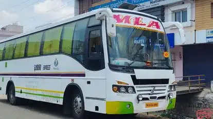 M L A TRAVELS Bus-Front Image