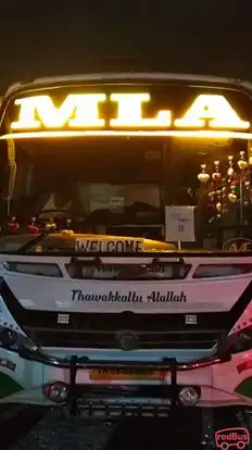 M L A TRAVELS Bus-Front Image