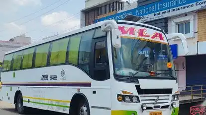 M L A TRAVELS Bus-Side Image