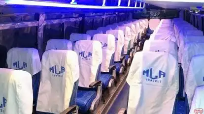 M L A TRAVELS Bus-Seats layout Image