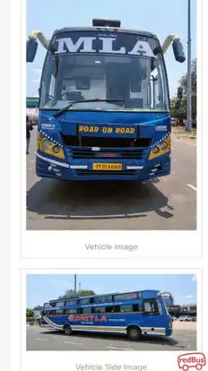 M L A TRAVELS Bus-Front Image