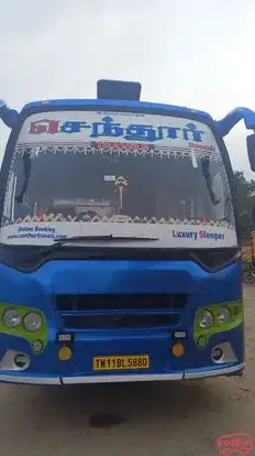 Senthur  velan Travels Bus-Front Image