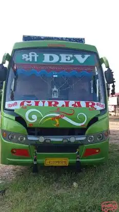 Sri Dev Gurjar travels Bus-Front Image