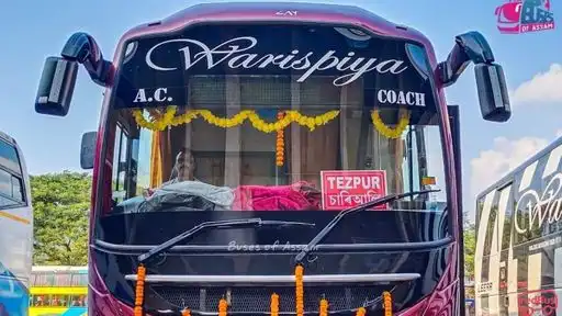 WARISPIYA TRAVELS Bus-Front Image