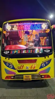 Jagirdar Travels Bus-Front Image