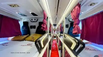 Jagirdar Travels Bus-Seats layout Image