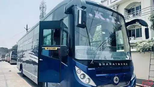 SKT Ashok Travels Bus-Front Image