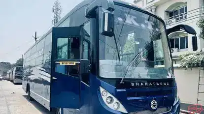 SKT Ashok Travels Bus-Front Image