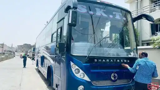 SKT Ashok Travels Bus-Front Image