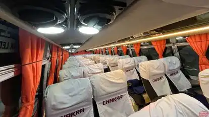 Chakra Travels Bus-Seats Image