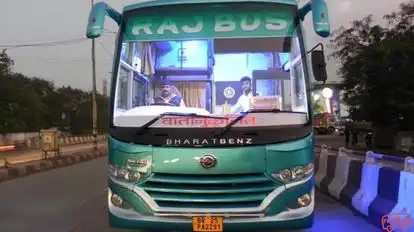 Raj Bus Services Bus-Front Image