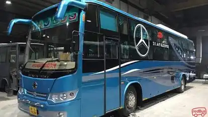 Raj Bus Services Bus-Side Image