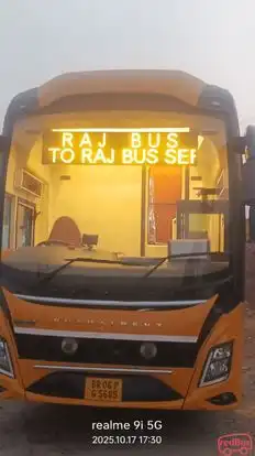 Raj Bus Services Bus-Front Image