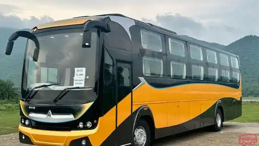 Raj Bus Services Bus-Front Image