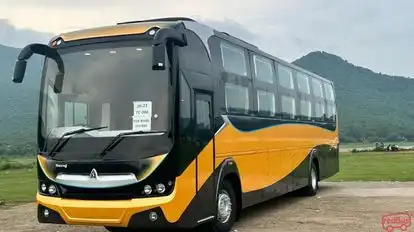 Raj Bus Services Bus-Front Image