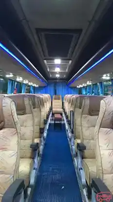Raj Bus Services Bus-Seats layout Image