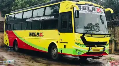 Relax Tours & Travels Bus-Front Image