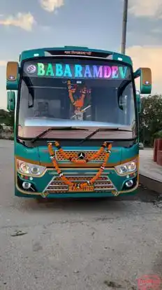 Jay Baba Ramdev Travels Bus-Front Image