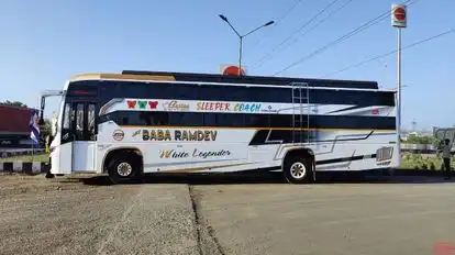 Jay Baba Ramdev Travels Bus-Side Image