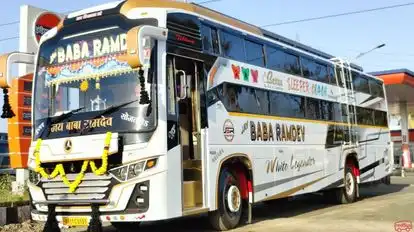 Jay Baba Ramdev Travels Bus-Side Image