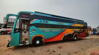 Jay Baba Ramdev Travels Bus-Side Image