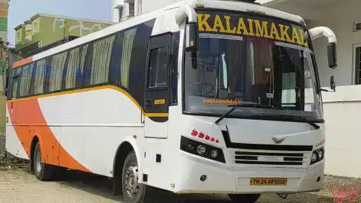 Kalaimakal Travels  Bus-Front Image