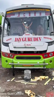 Gurudev Tours Bus-Front Image
