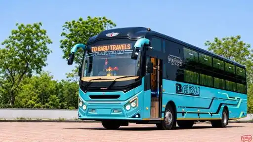 Babu Travels Bus-Front Image