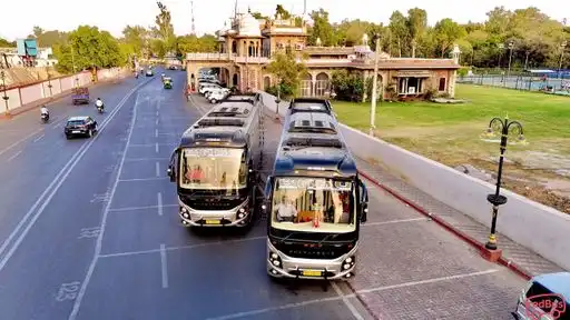 Babu Travels Bus-Front Image