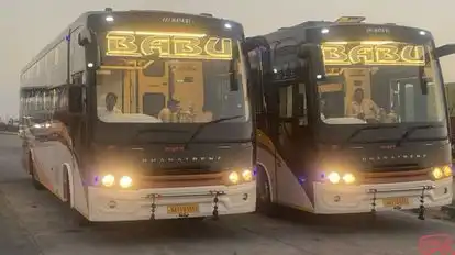 Babu Travels Bus-Front Image