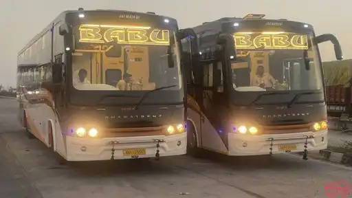 Babu Travels Bus-Front Image