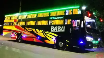 Babu Travels Bus-Side Image